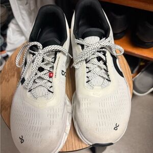 On Running White and Black Sneakers